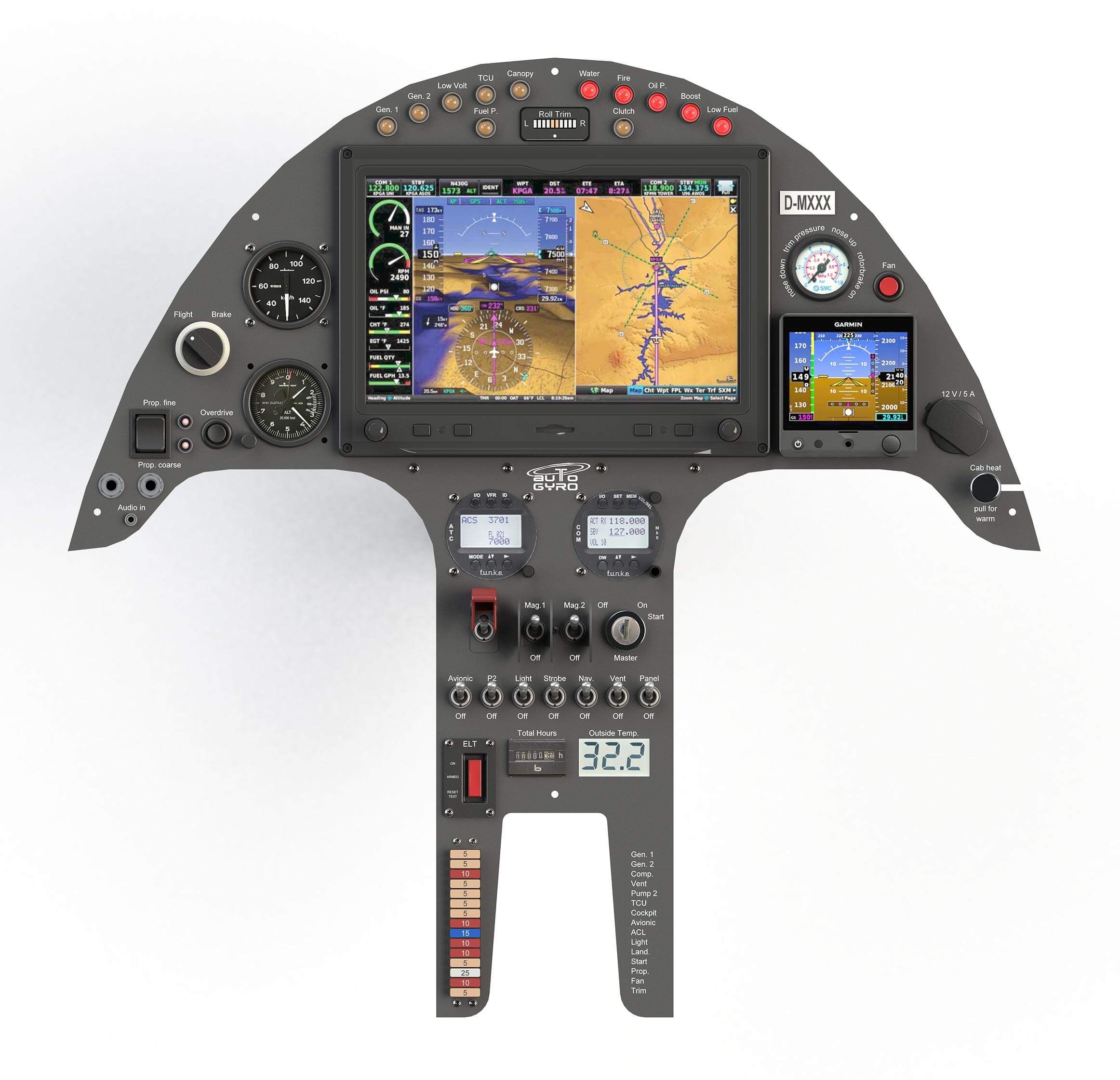Cockpit Garmin 10'' G3X mit G5_small