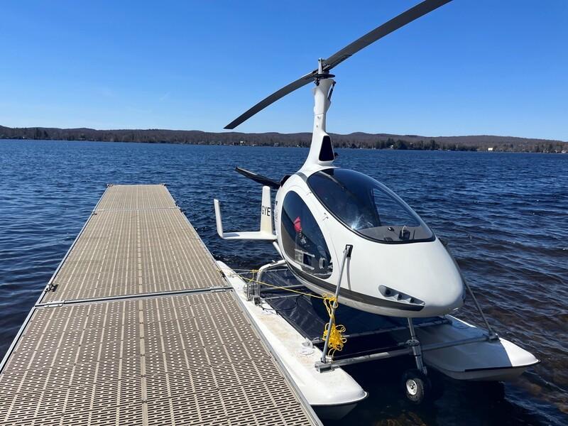 The Cavalon with amphibious floats now officially certified in Canada